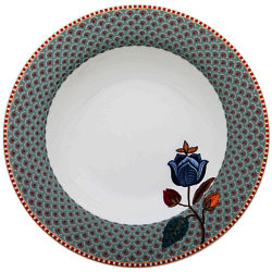 PiP Studio Fantasy Soup Plate, Blue